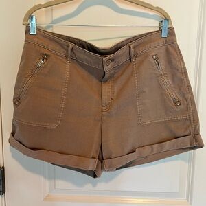 White House Black Market Brown Cargo Shorts